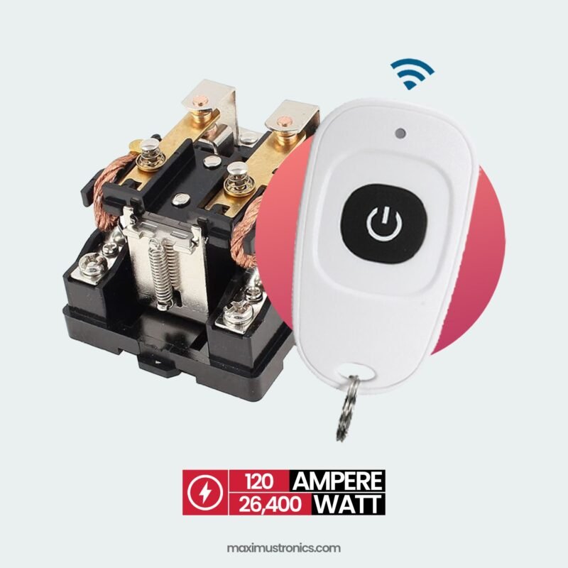 120A DIY High Power Wireless Remote Control Changeover or Switch