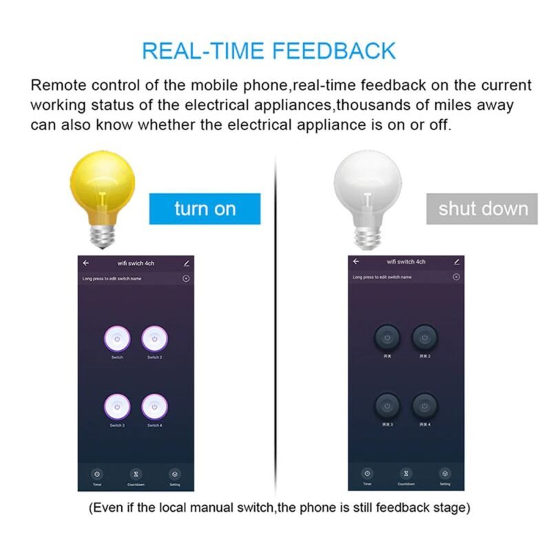 4Ch Smart Wifi Switch - Image 8