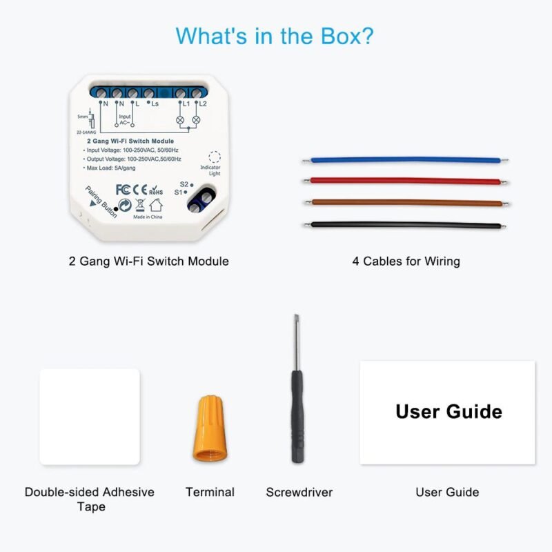 LoraTap 2CH 10A 220V Smart Wifi Switch - Image 4