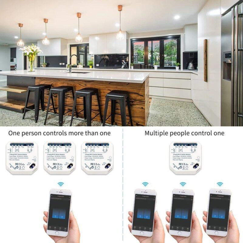 LoraTap 2CH 10A 220V Smart Wifi Switch - Image 5