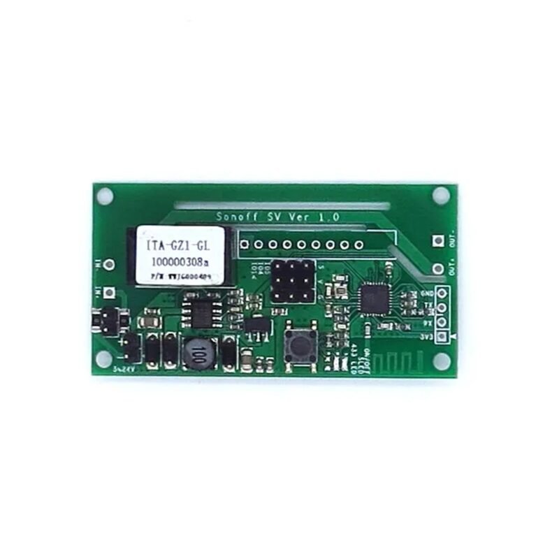 Sonoff SV Safe voltage smart wifi DC switch 5V 12V 24V 220V AC upto 10A home automation dry contact - Image 2