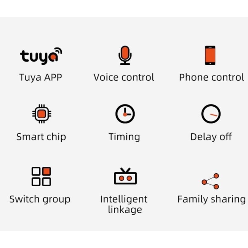 4CH 220V 10A Wifi smart switch - 4gangs - Tuya or smart life app - maximustronics - Image 7