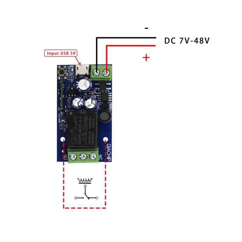 12v Ewelink 1ch smart wifi DC switch for electric rimlock or gate lock or digital circuits - Image 7